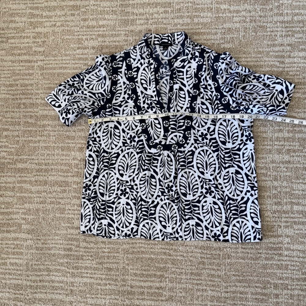 Ann Taylor Split Neck Blouse - image 3